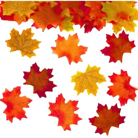 Kids B Crafty 100pcs Autumn Leaves for Crafts Cover
