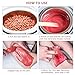 Professional Waxing Kit Wax Warmer Single Pot Wax Heater Machine for Hair Removal, Large Waxing Pot with Non-Stick Easy Clean Pot, 50 Sticks & 20 Collar, for Spa Salon Beauty Esthetician Home(White)
