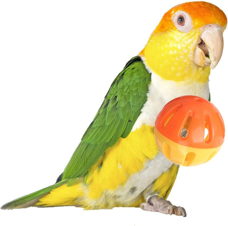 Super Bird Creations SB1055 Birdie Balls Bird Foot Toy, Medium Bird Size, 2" Diameter (4 Pack)