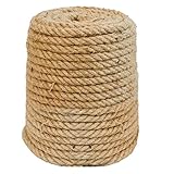 La fibra de yute en sí es relativamente dura antes de tejerla en cuerda, para mejorar su dureza y suavidad, debe remojarse en aceite durante un período de tiempo antes de tejerla. Utilizamos aceite vegetal de semilla suave natural puro, no aceite químico, por lo que no obtendrá un olor áspero.