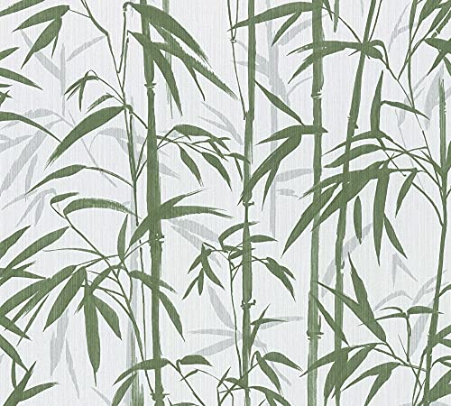 Michalsky Living Papel pintado de bambú Change is Good tropical Bold Bamboo 379893
