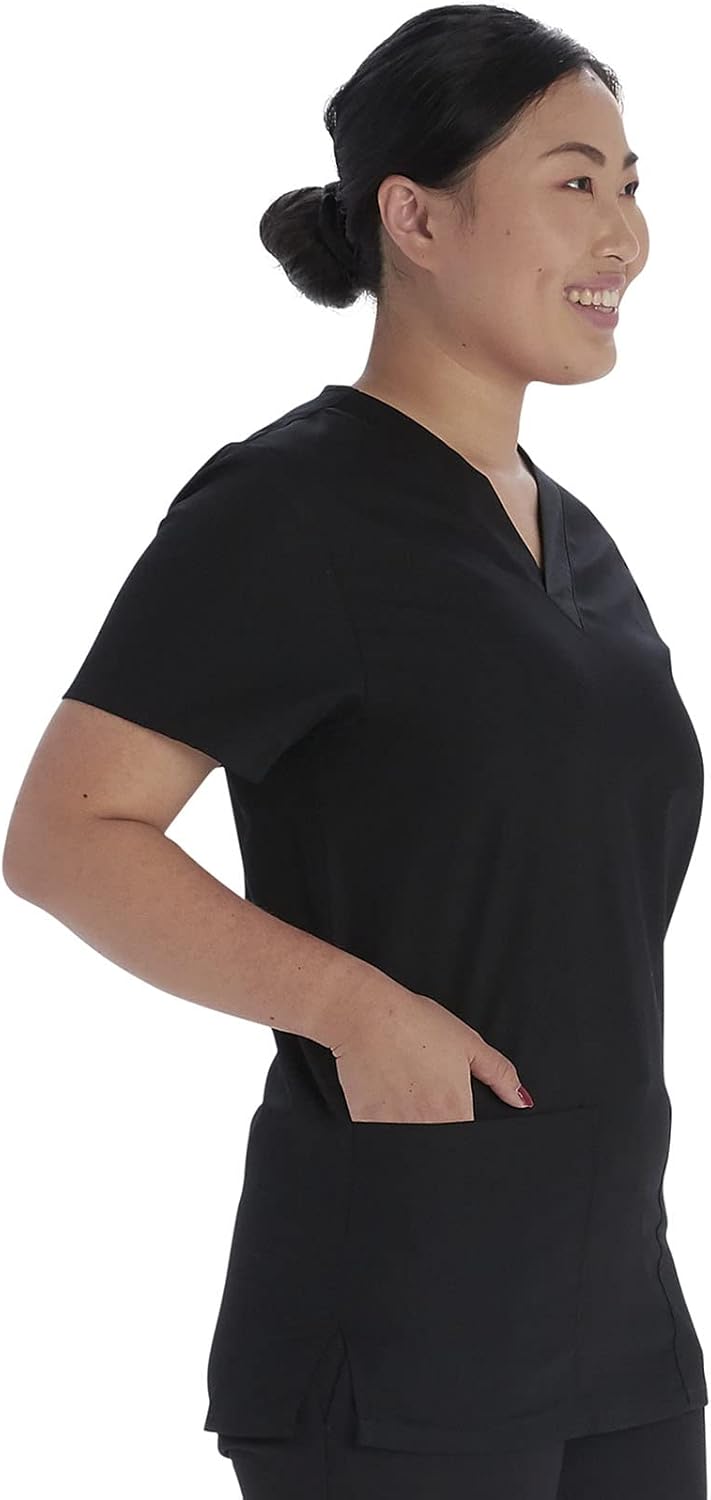 Vital Threads Men and Women Scrubs Set V-Neck Top & Drawstring Pant VT526C