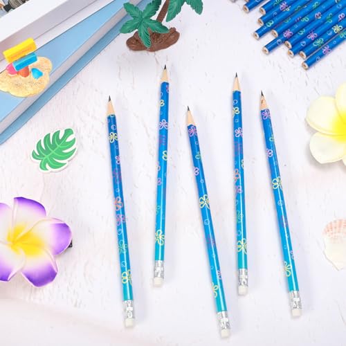 Lápices de grafito AnyDesign pack x48 con borrador miniatura 4