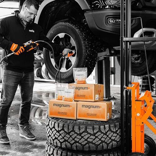 Image of magnum+ Tire Balancing Beads for Trucks, Trailer, Off-Road Vehicles - TPMS Compatible Tempered Glass Wheel Balance Beads - 4 Bags X 3oz /85g