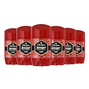 Old Spice Antiperspirant and Deodorant for Men, Red Collection, Swagger Cedarwood Scent, Packaging May Vary, 2.6 Oz…