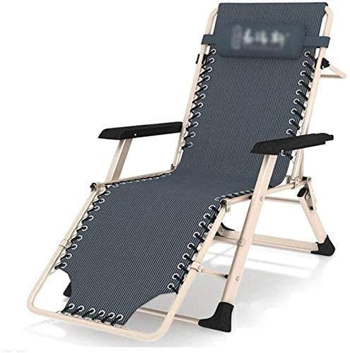Chaise longue de terrasse inclinable et pliante pour vos moments de détente
