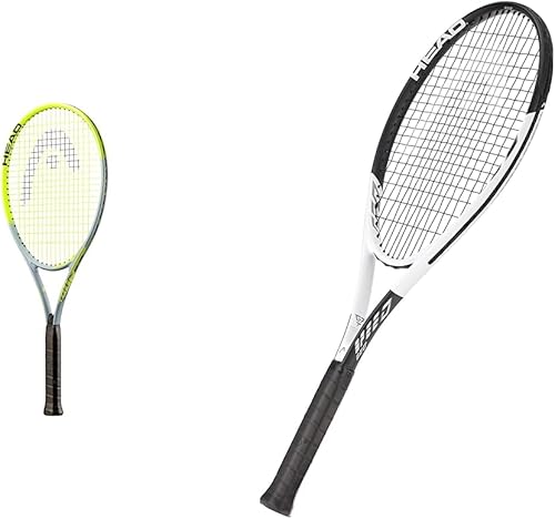 HEAD Paquete de raquetas de tenis Tour Pro y Geo Speed - 2 raquetas preestringidas