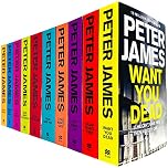 Roy Grace Series Books 1 - 10 Collection Set by Peter James (Dead Simple, Looking Good Dead, Not Dead Enough, Dead Man's Footsteps, Dead Tomorrow, Dead Like You & MORE!)