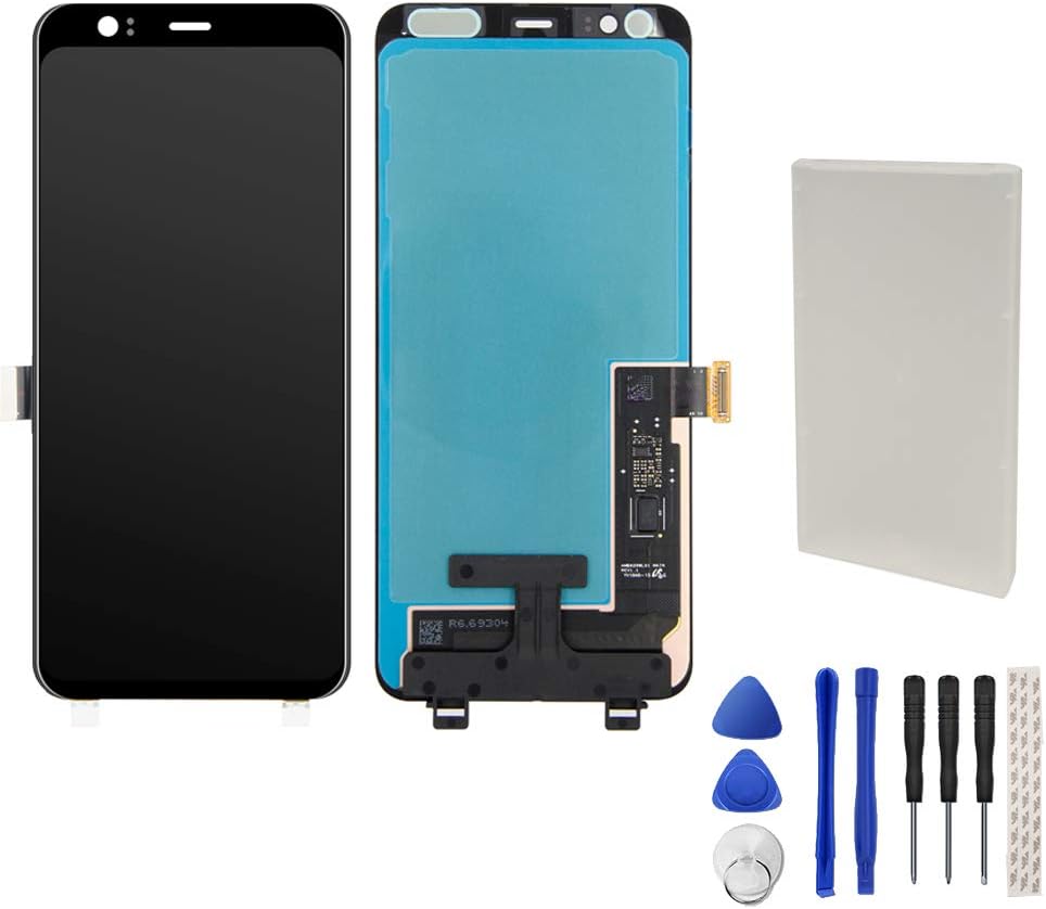 Screen Replacement for Google Pixel 4 XL 4XL (6.3") LCD OLED Display Digitizer Assembly Adhesive Tools