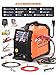 RUBIK Aluminum MIG Welder 250Amp, 5 in 1 MIG/Stick/Lift TIG Welder Gas Gasless Digital MIG Welder 110V/220V Dual Voltage LCD Display Welding Machine, Professionals Multi Process Welder