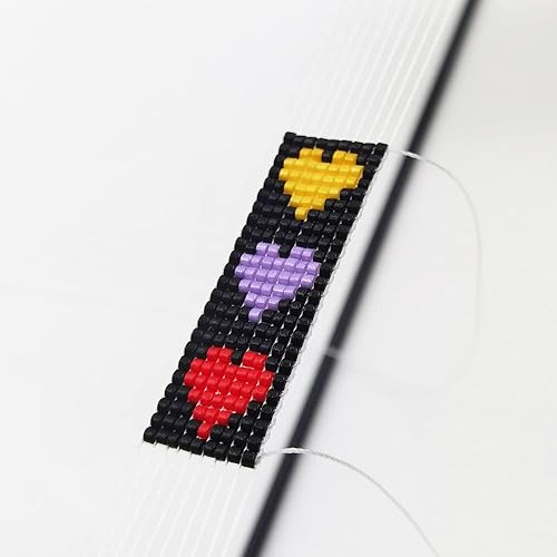 Miniatura 7 de INSPIRELLE Uniforme de cuentas cilíndricas de vidrio de 4.23oz (0.079in) para fabricación de joyas artesanales, 24 colores pintados opacos