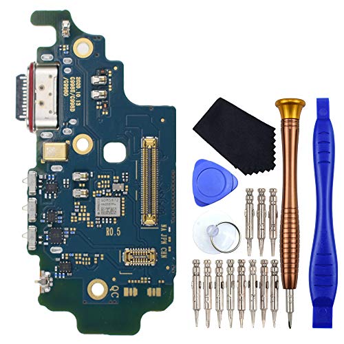 Puerto de cargador USB tipo C para Samsung S21 Ultra 5G SM-G998U con lector SIM y micrófono