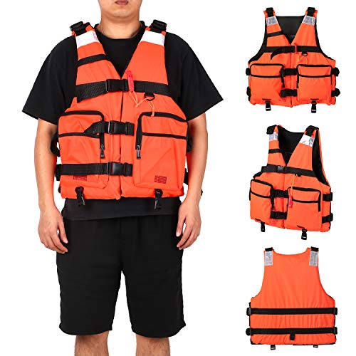 Colete salva-vidas,Henniu Colete salva-vidas refletivo para esportes aquáticos para caiaque pesca ve