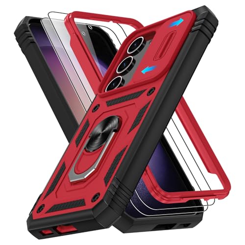 Coque Samsung S23 antichoc militaire à anneau rotatif 360