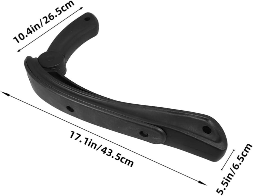 Office Chair Arm Rests Plastic Armrests for Computer Chair Sturdy Replacement Arms Fit for Executive Office and Waiting Room
