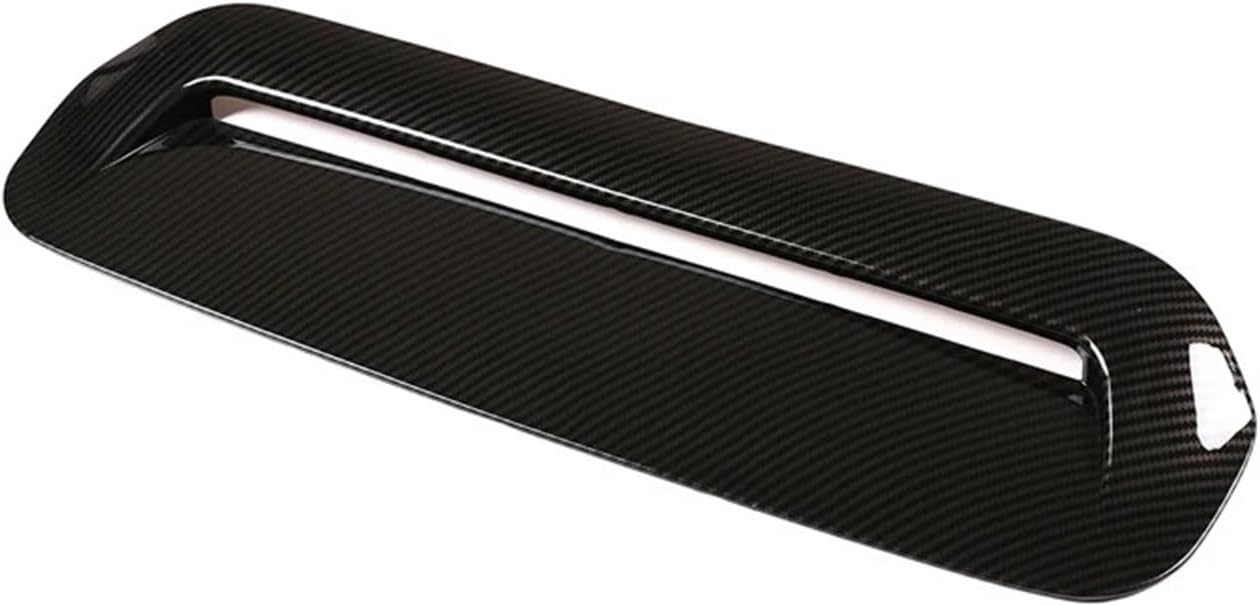 Compatible For 2013-2015 Compatible For Toyota Tacoma ABS Hood Air Outlet Frame Hood Scoop Body Kit Trim Cover Decoration Sticker Accessories(Carbon Fiber Texture)