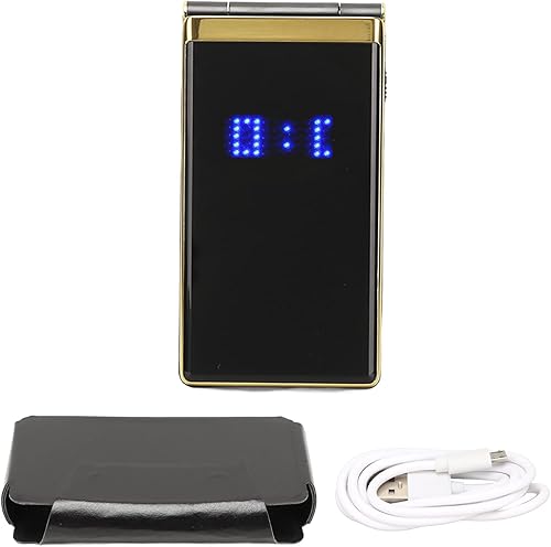 Miniatura 9 de Hilitand Teléfono móvil con tapa desbloqueada para personas mayores, función básica, teléfono celular grande 2G, 5900mAh, SOS, linterna, doble SIM,