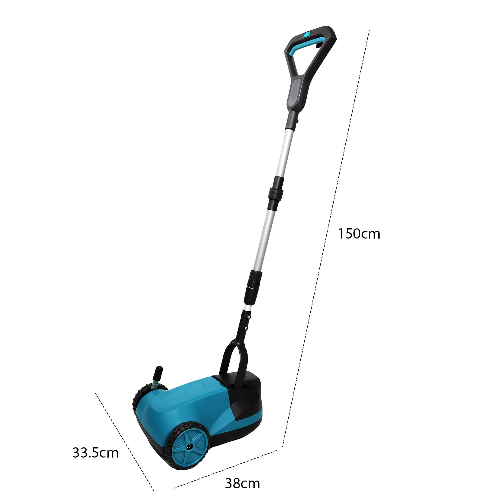Cortacésped inalámbrico 2 en 1, motor sin escobillas, ligero (1) | Cortacésped con batería, compacto, ligero, sistema Safe Tilt 20°-70°, ideal para jardines pequeños de hasta 50 m²