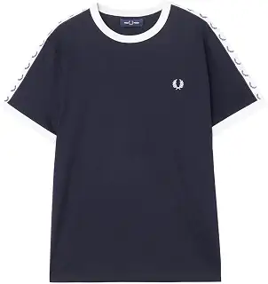 [フレッドペリー] クルーネック半袖Tシャツ/Taped Ringer T-Shirt メンズ [並行輸入品]