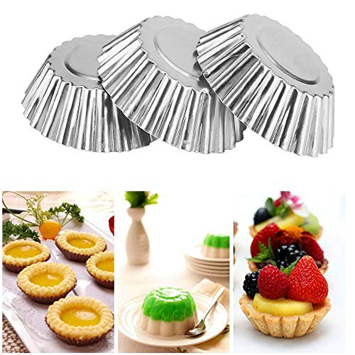 Obtanim Stainless Steel Mini Tart/Pie Pans thumb #4