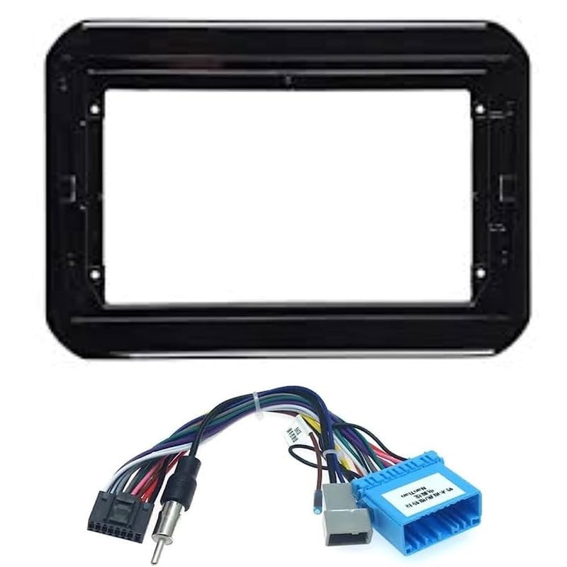 Image of Audio Wheels Car Android Frame ABS300 Plastic Material 9 inch with Wiring Suitable for Base Model for Maruti Ignis 2016-2020