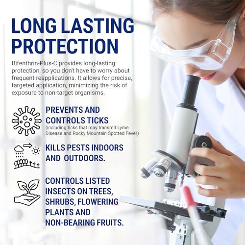 image for Bifenthrin-Plus-C Insecticide (96 oz) - Roach Killer Indoor Infestatio