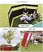HIKEMAN Camping Windschutz Sichtschutz Garten - Strand Windschutz mit Sichtfenster,Outdoor Caravan Privacy Shield,kann als Zeltplane für Picknick,Grill,Lagerfeuer verwendet Werden(Schwarz,4.4m)