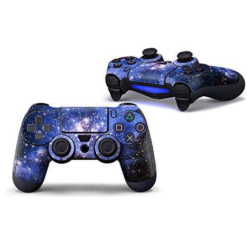 Morbuy PS4 Vinyl Skin Decal Full Body Sticker For Sony Playstation 4 PS4 Slim PS4 Pro Dualshock Controller x 1 (Sky Blue)