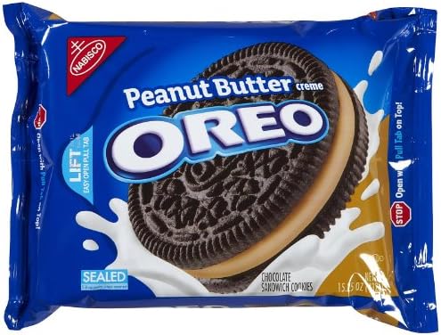 Oreo Peanut Butter Sandwich Cookie - 15.25 oz