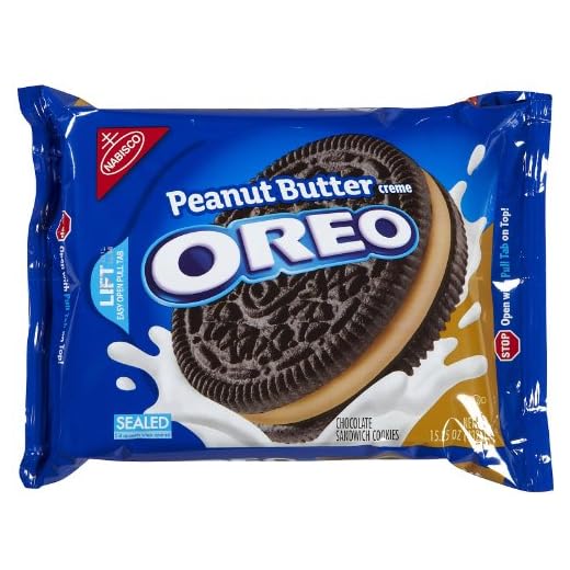 Oreo Peanut Butter Sandwich Cookie - 15.25 oz