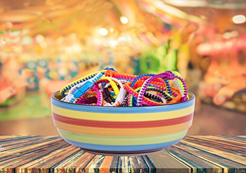 Upbrands Zipper Bracelets 6.5 Inches Sensory Toys Bulk Set, Multicolored, Kit For Birthday, Party Favors For Kids, Goodie Bags, Easter Egg & Pinata Fillers, Students Incentives (48 Pack) #TOP5
