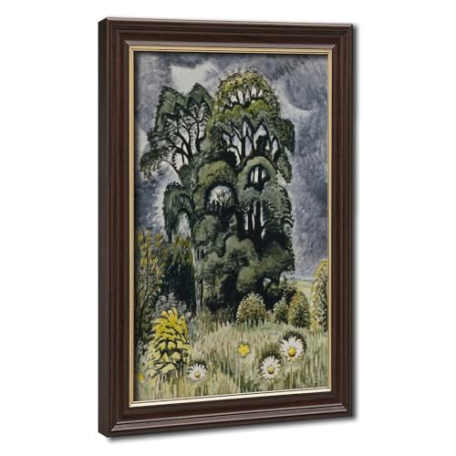Art mural paysage Charles Burchfield pour habiller un mur vide avec elegance