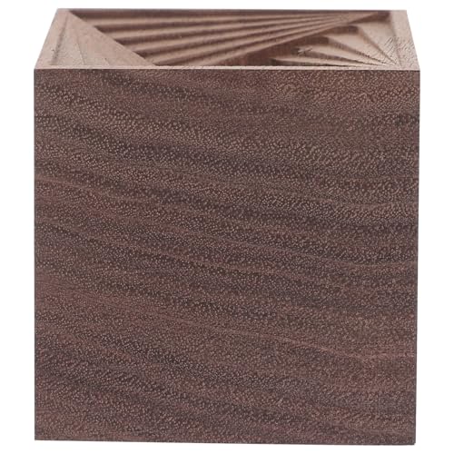 Difusor aromático eléctrico de madera Operitacx cubo pequeño
