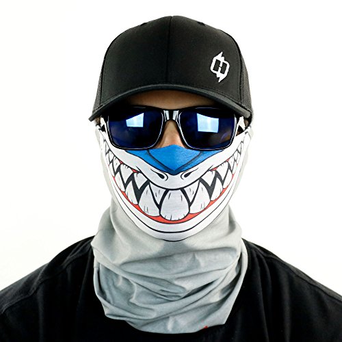 Hoo-Rag The Chumster Seamless UPF 30 High Performance Moisture Wicking Bandana Made of 100% Polyester Microfiber