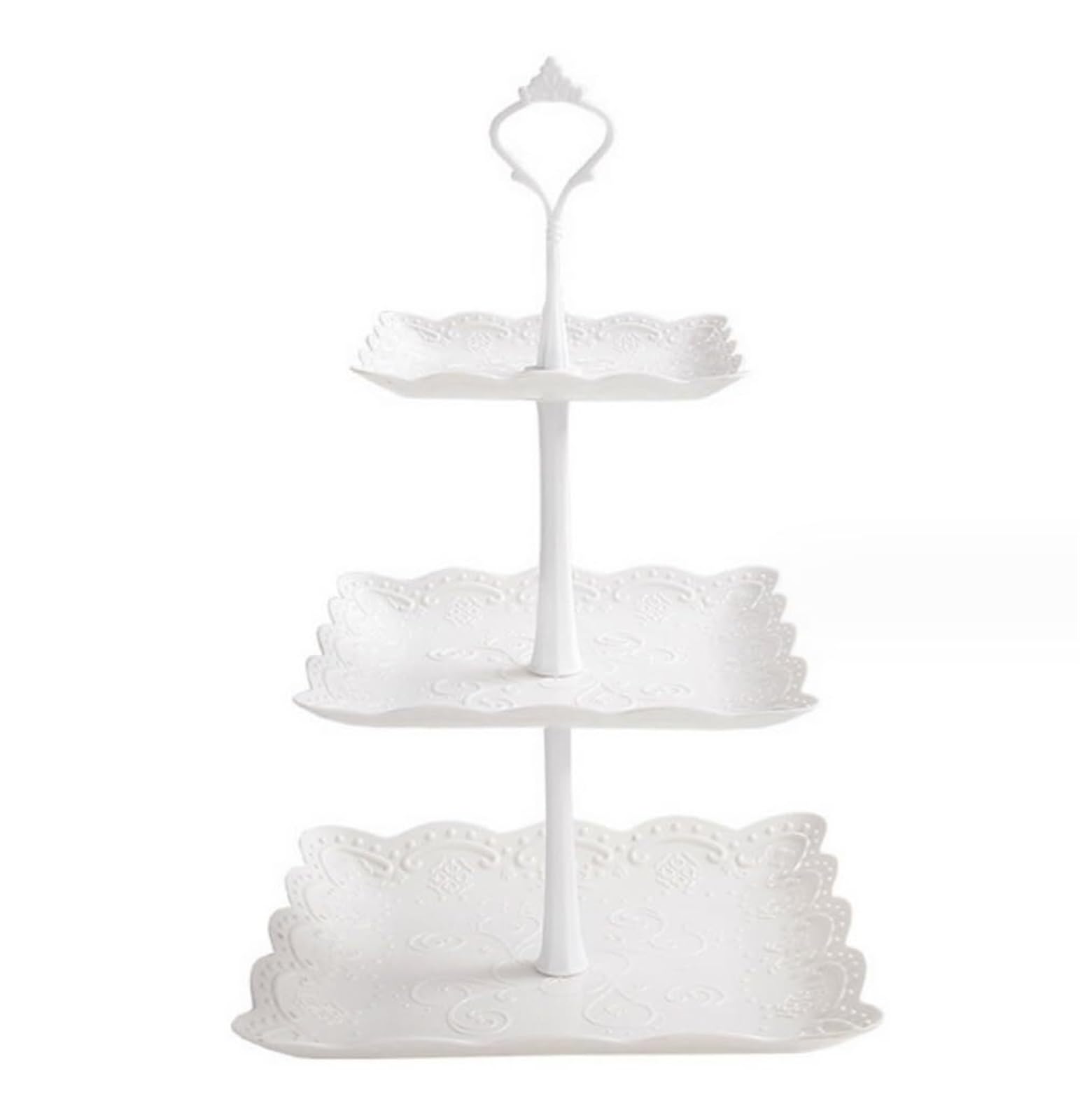 Ryckey Cake Stands 3 Tier Cupcake Display Stand Dessert Tower Fruit Tray