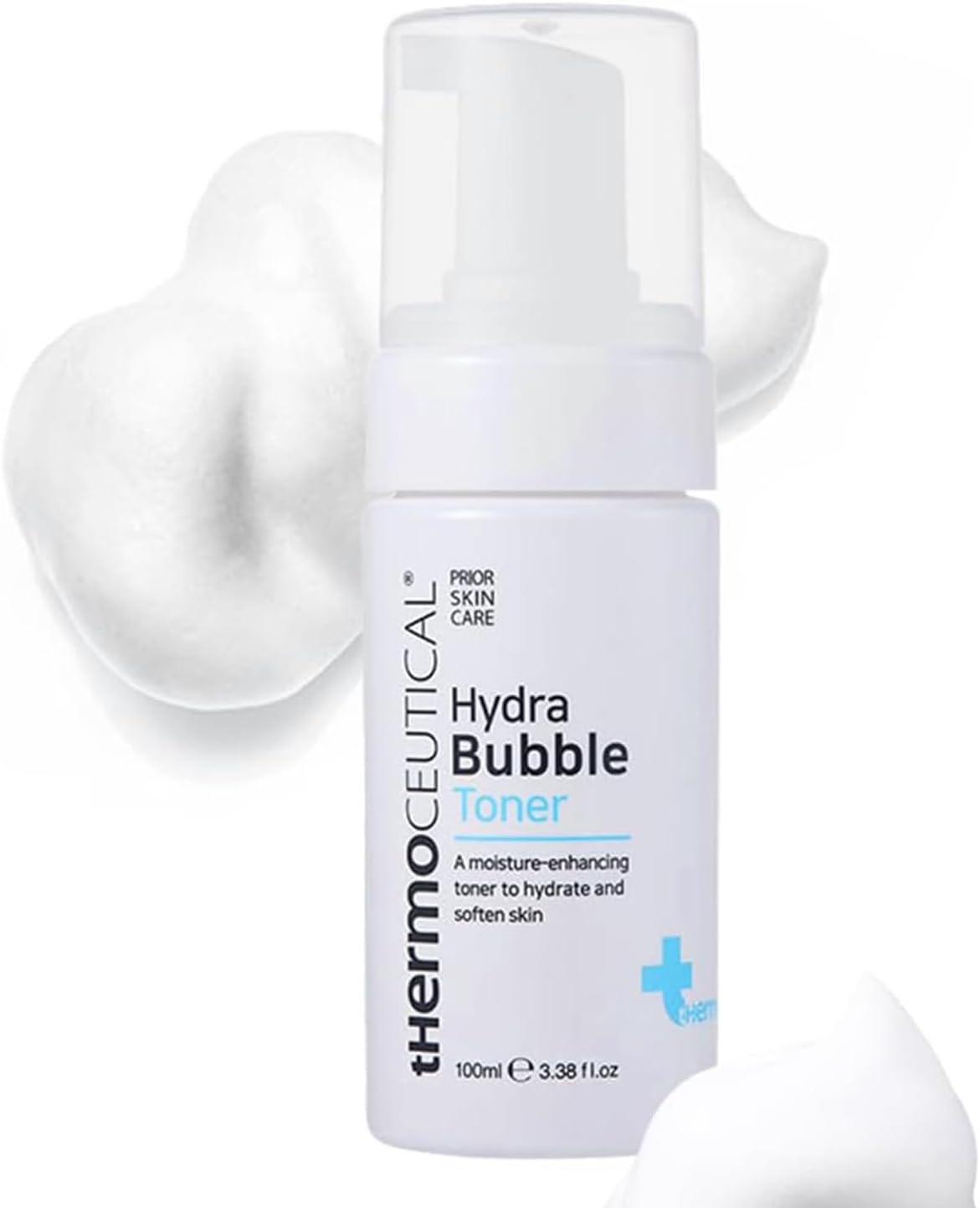 tHermoCEUTICAL Hydra Bubble Toner - Deep Hydrating for Face, Vitamin B5 + Hyaluronic Acid Toner, Replenishing Moisture, Skin Elasticity, 3.38 fl.oz