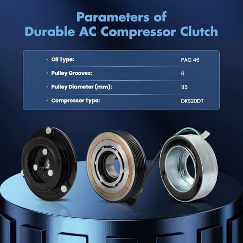 Image of ECCPP AC Clutch for Ford for F-150 for Lincoln Mark LT 5.0L 2011-2013