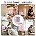 VERYTOP Towel Warmer 5L-Pink, 2-in-1 Professional Mini Small Hot Towel Warmer for Spa, Facial Towel Cabinet for Solo Estheticians, Small Salons & Home Spa (Fits 10-15 Towels)