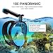 LEMEGO Máscara de Buceo Adulto Mascara Snorkel 180° Panorámica con Snorkel Giratorio...
