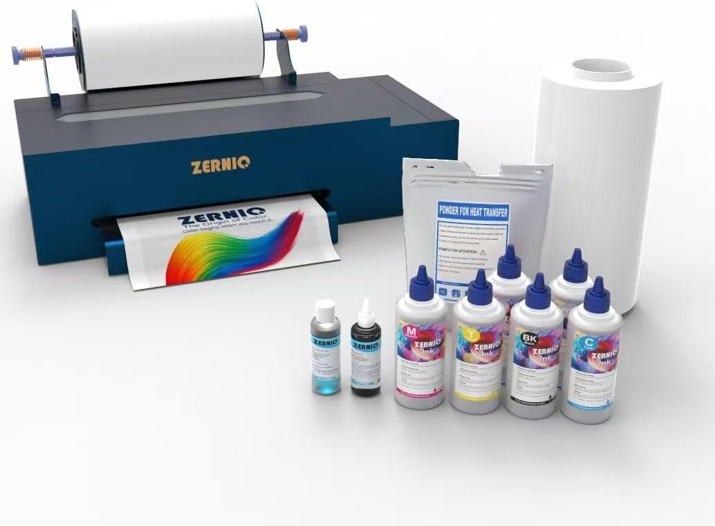 A3 DTF Powder Curing Oven, 13 x 19 in (330 x 480mm) Working Area, 110V 1300W Transfer Film Dryer for PET Film Heat Transfer Printing