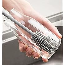Raxon Innovation Long Handle Silicone Bottle Cleaner Brush