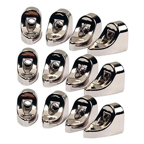 yotijar Banjo Brackets Barcket Tools Chromständer 12 Stück Cover