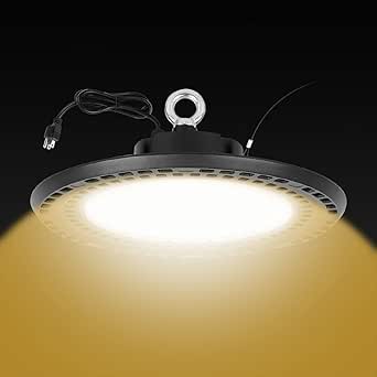 Warm White 3000K 2700K LED High Bay Light 200W,ETL Certified Full ...