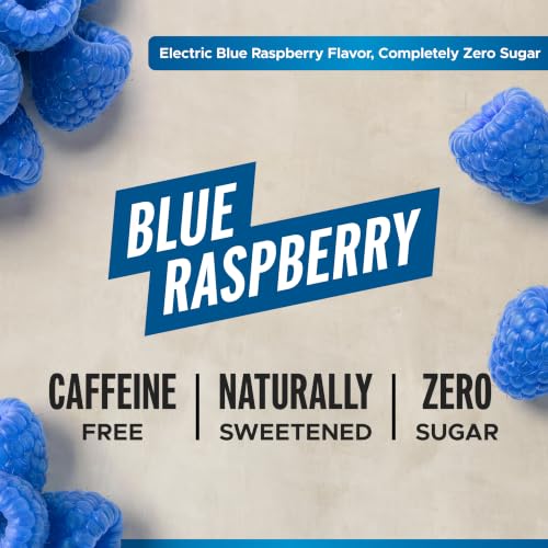 Image of FITAID Creatine Recovery Drink, Electrolytes, Zero Sugar, Blue Raz, 4pk