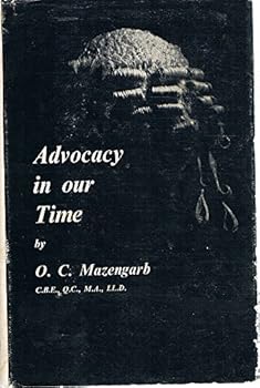 Hardcover Advocacy in our time Book