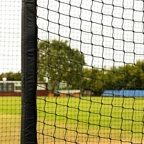 Fortress Mobile Cricket Cage [24Ft X 10Ft X 10Ft] | Freestanding & Portable Cricket Net | Cricket Batting Cage | Baseball Batting Cage For Clubs & Schools (Padding Included) #TOP6