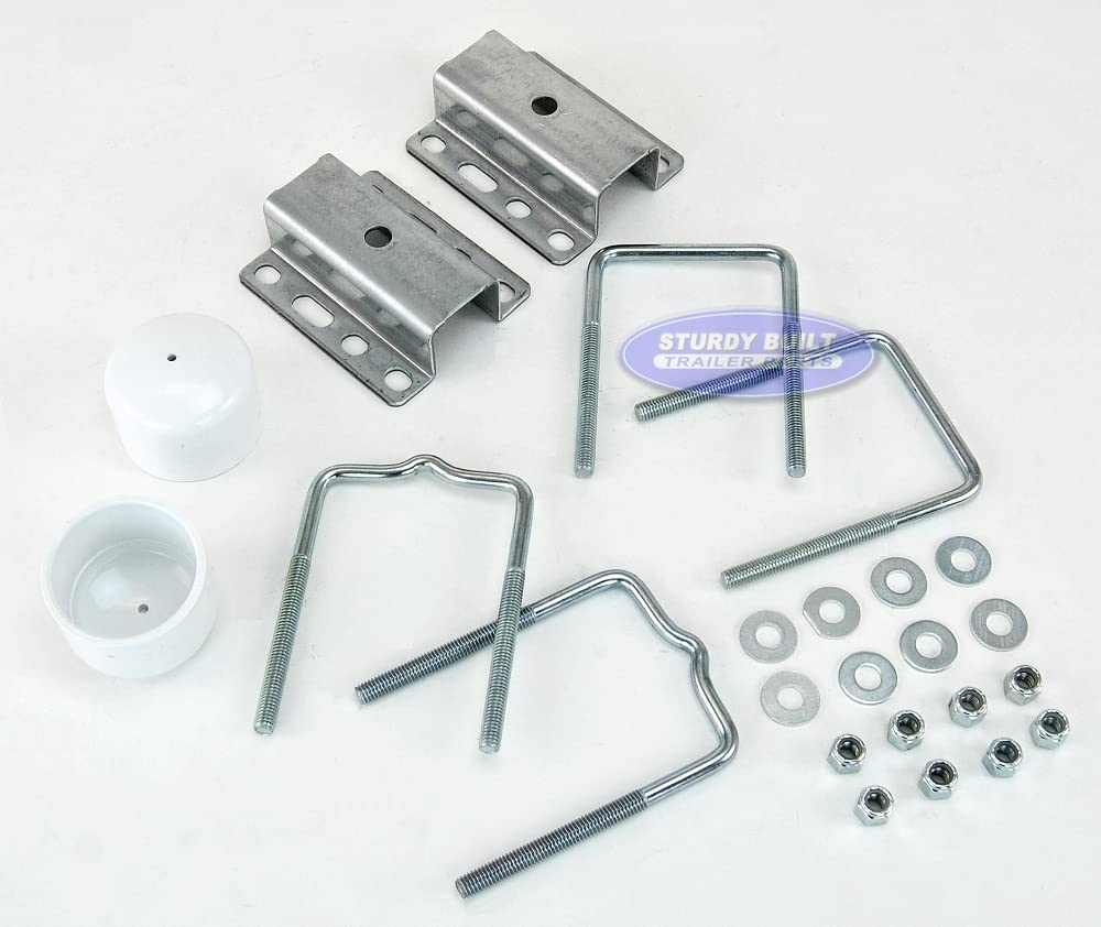 Sturdy Built Boat Trailer Universal Guide Pole and Post Mounting U Bolt Kit