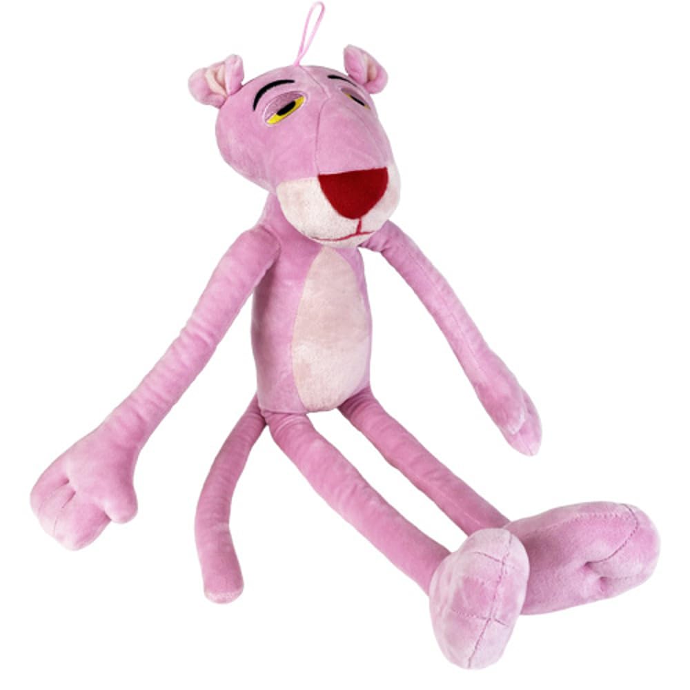 PTS SRL Pink Panther Plush Pink Panther – Collectible – With Hook for Hanging – Height 25 cm – Pink Colour