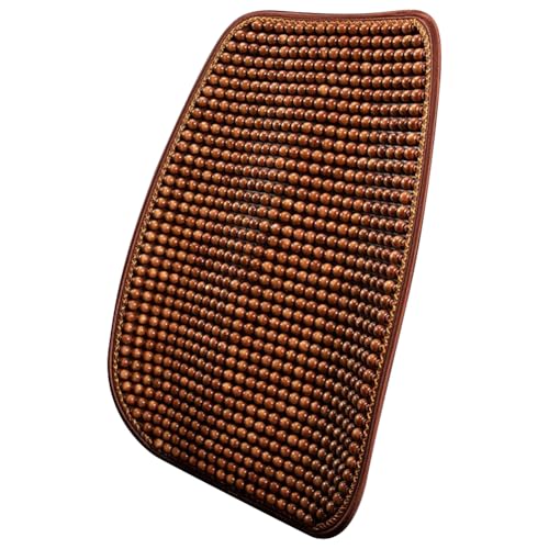 Coussin de dossier de voiture en perles de bois pour trajets sans fatigue