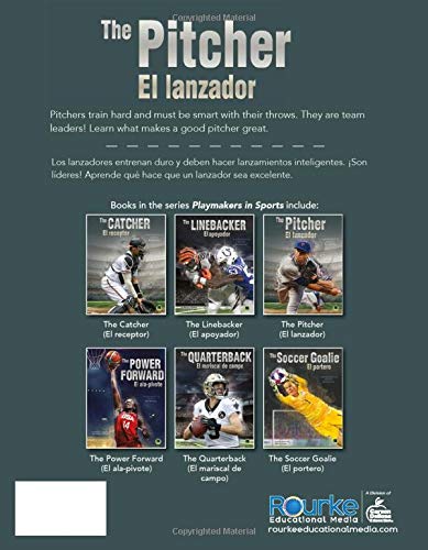 Playmakers In Sports: The Pitcher – Rourke Nonfiction Reader, Grades 3–9 (English And Spanish Edition) #TOP1
